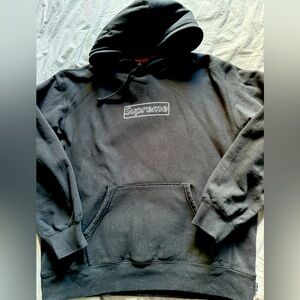 Supreme Kaws Box Logo Hoodie Size Large BOGO
